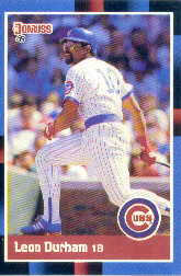 1988 Donruss Baseball Cards    191     Leon Durham